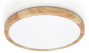 LED stropné svietidlo 40 cm 3800 lm 2800K+4000K+6000K IP44 imitácia dreva ITALUX Alata PLF-72836-400R-32W-WO