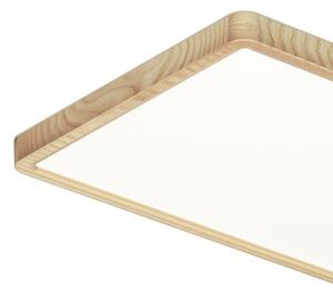 LED stropné svietidlo 4300 lm 2800K+4000K+6000K IP44 imitácia dreva ITALUX Olbis PLF-63827-600L-36W-WO