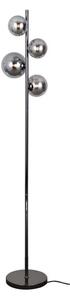 Stojacia lampa 4x G9 čierna perleťová ITALUX Canello FL-406007-4-BCR