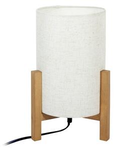 Stolná lampa 1x E27 drevo/biela ITALUX Ones TB-85930-M-WH-WO