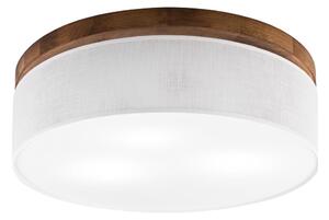 Brilagi - LED Stropné svietidlo BELLADONNA 3xE27/15W/230V pr. 50 cm biela/dub čerešňa