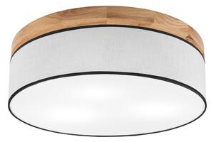 Brilagi - LED Stropné svietidlo BELLADONNA 3xE27/15W/230V pr. 50 cm biela/dub