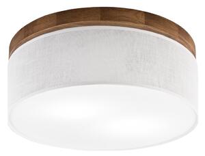 Brilagi - LED Stropné svietidlo BELLADONNA 2xE27/15W/230V pr. 40 cm biela/dub čerešňa