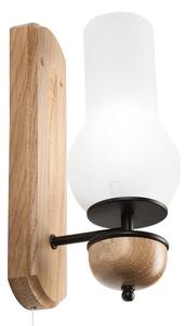 Brilagi - LED Nástenné svietidlo COTTAGE 1xE14/40W/230V dub/biela