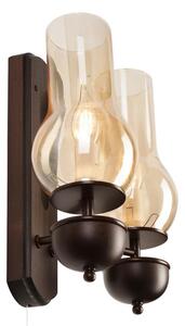 Brilagi - LED Nástenné svietidlo COTTAGE 2xE14/40W/230V buk/hnedá