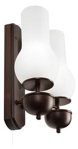 Brilagi - LED Nástenné svietidlo COTTAGE 2xE14/40W/230V buk/biela