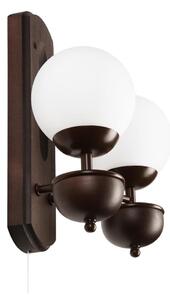 Brilagi - LED Nástenné svietidlo COTTAGE 2xG9/40W/230V buk/biela