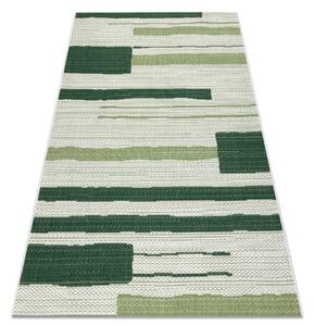 Koberec COLOR 19676362 SISAL riadky béžová / verde