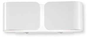 Nástenné svietidlo Ideal lux 049236 CLIP AP2 MINI BIANCO 2xG9 40W