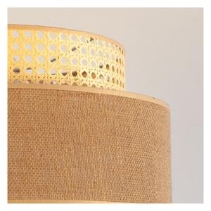 Luster na lanku BOHO 1xE27/60W/230V pr. 40 cm ratan