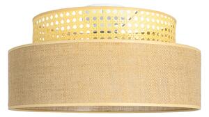 Stropné svietidlo BOHO 1xE27/60W/230V pr. 40 cm ratan