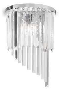 Nástenné svietidlo Ideal lux 168913 CARLTON AP3 CROMO 3xE14 40W chróm