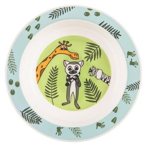 Hlboký detský tanier safari pr. 16 cm