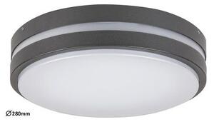 Rabalux 8848 Hamburg vonkajšie nástenné LED svietidlo 12W/900lm 4000K IP44 antracit