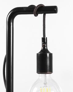 ONLI - Stolná lampa WIRE 1xE27/15W/230V 50 cm čierna