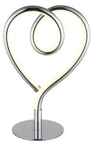 Globo 28054C - LED Stolná lampa AMORE LED/6W/230V lesklý chróm