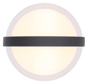 Globo 34157 - LED Vonkajšie nástenné svietidlo ILLI LED/12W/230V IP54 čierna