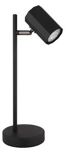 Globo 57918TB - Stolná lampa JAMES 1xGU10/5W/230V čierna