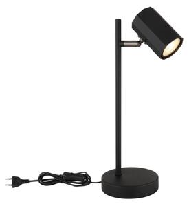 Globo 57918TB - Stolná lampa JAMES 1xGU10/5W/230V čierna