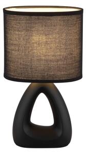 Globo 21731S - Stolná lampa TRIANGLE 1xE14/40W/230V čierna