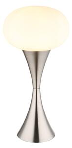Globo 21027N - Stolná lampa LULA 1xE14/25W/230V matný chróm