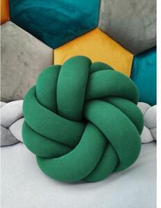 Detská izba - Zelený pletený vankúš