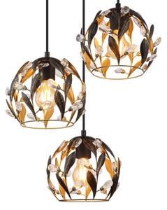 Globo 15759-3HR - Luster na lanku MIKA 3xE27/40W/230V pr. 41 cm