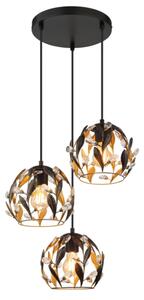 Globo 15759-3HR - Luster na lanku MIKA 3xE27/40W/230V pr. 41 cm