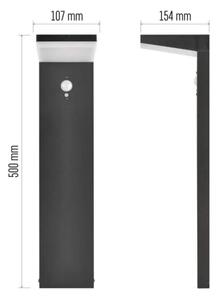 LED solárna lampa so senzorom LED/4,4W/3,7V 2200 mAh IP44