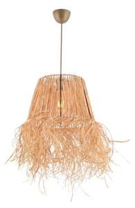 Luster na lanku VALANCE 1xE27/40W/230V hnedá