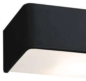 Nástenné svietidlo Rauma, čierna, šírka 20 cm