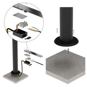 LED Vonkajšia flexibilná lampa NIKA LED/12,5W/230V IP44 50 cm