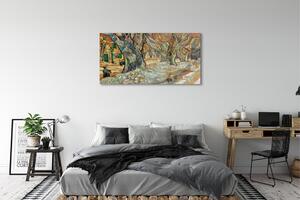 Obraz plexi Art abstraktné mestský trh 140x70 cm 2 Prívesky