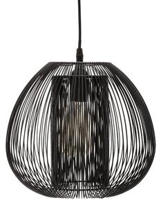 Atmosphera - Luster na lanku NODA 1xE27/40W/230V čierna