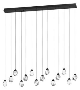 Eglo 390358 - LED Stmievateľný luster na lanku SINDICAT 14xLED/3W/230V čierna/číra