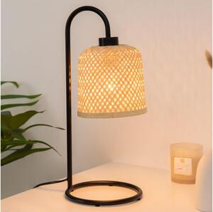 Atmosphera - Stolná lampa ALI 1xE27/25W/230V bambus