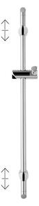 Sanicro - Sprchová tyč Oscar 830 mm, chróm SC 152