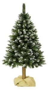 Umelý vianočný stromček na kmeni BOROVICA DIAMANTOVÁ Výška: 160 cm