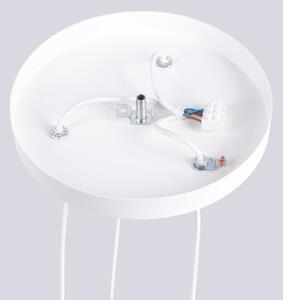 Sollux SL.1710 - Luster na lanku HALO 3xG9/8W/230V pr. 25 cm biela