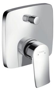 Hansgrohe Metris - Páková vaňová batéria podomietková, chróm 31454000