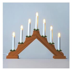 Exihand Vianočný svietnik FILAMENT 7xE10/0,2W/230V drevo EX0117 + záruka 3 roky zadarmo