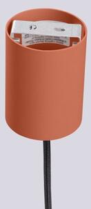 Sollux SL.1729 - Luster na lanku HALO 1xG9/8W/230V pr. 12 cm oranžová