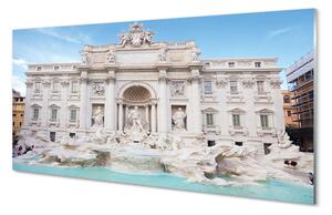 Nástenný panel  Katedrála Rome Fountain 100x50 cm