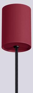 Sollux SL.1749 - Luster na lanku HALO 1xG9/8W/230V pr. 12 cm červená