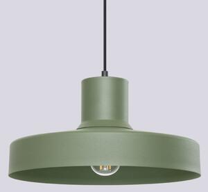 Sollux SL.1705 - Luster na lanku BILO 1xE27/15W/230V pr. 35 cm zelená