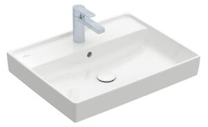 Villeroy & Boch Collaro - Umývadlo 600x470 mm, brúsené s prepadom, alpská biela 4A336G01