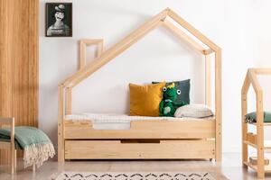 Adeko Detská posteľ domček Luna C Veľkosť spacej plochy: 160x70 cm