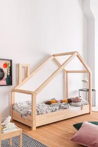 Adeko Detská posteľ domček Luna C Veľkosť spacej plochy: 160x80 cm