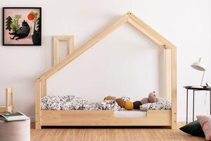 Adeko Detská posteľ domček Luna C Veľkosť spacej plochy: 160x90 cm