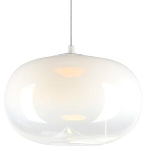 LED Luster na lanku VASO LED/4W/230V pr. 18 cm biela